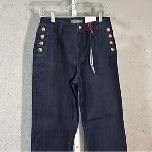 #072 Sz 4 d. jeans Blue Straight Leg Classic Denim